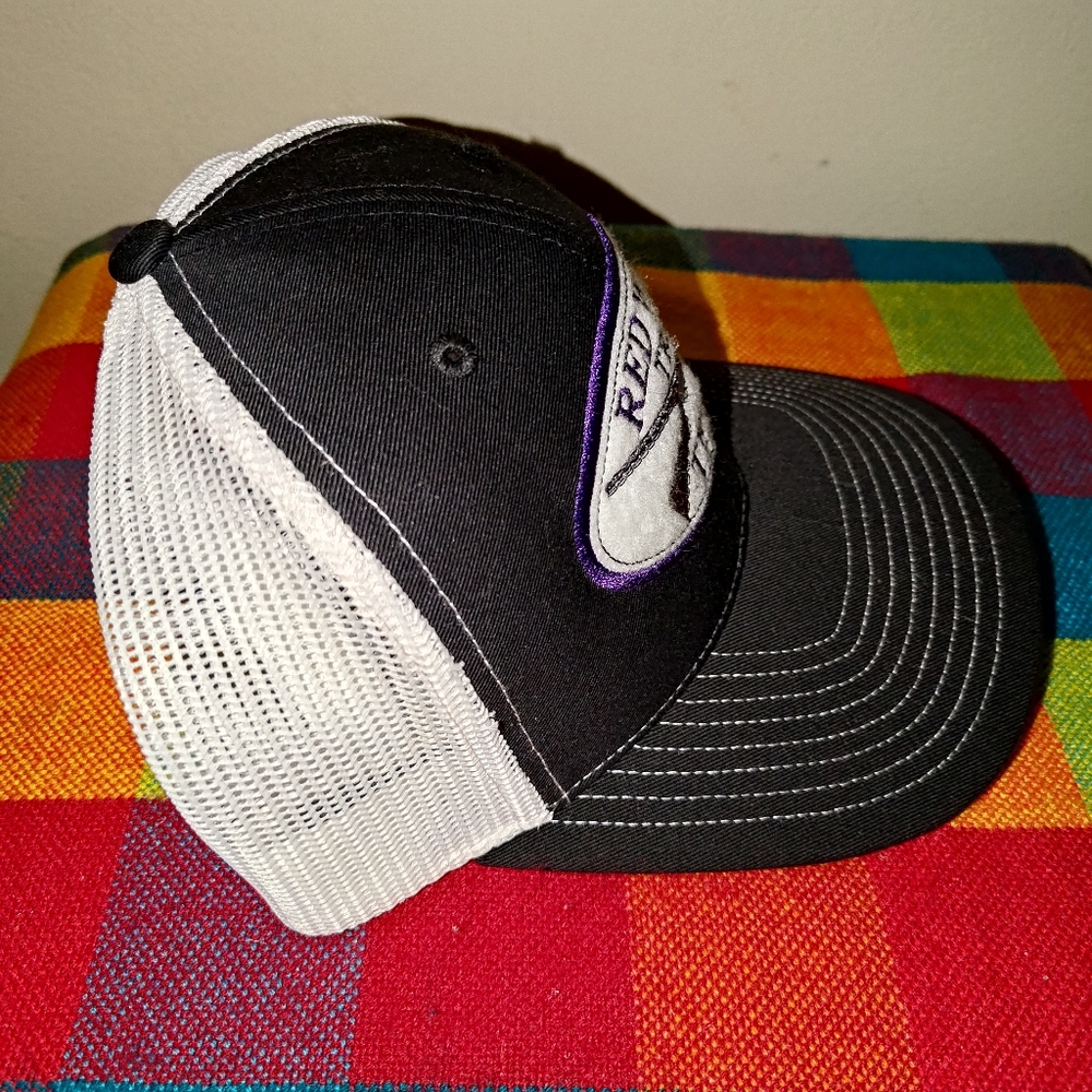 Red Wing Trap Team Stitched Patch Strapback Hat C… - image 6